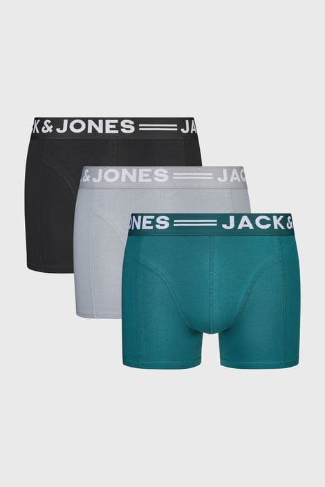3PACK JACK AND JONES Sense I pamut boxeralsó