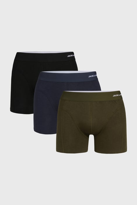 3 PACK Boxeri JACK AND JONES Falster bambus 3 PACK Boxeri JACK AND JONES Falster bambus