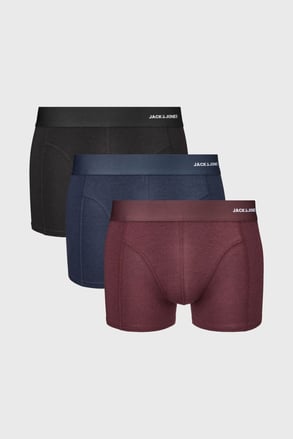 3 PACK Boxeri JACK AND JONES Falster bambus 3 PACK Boxeri JACK AND JONES Falster bambus