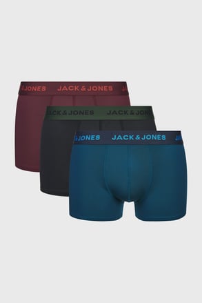 3PACK JACK AND JONES Mave boxeralsó