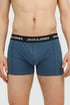 3PACK Boxerky JACK AND JONES Solid 3p12240254_box_10 - modrá