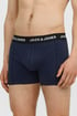 3 PACK Boxerky JACK AND JONES Solid 3p12240254_box_11 - modrá