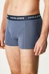 3 PACK Bambusové boxerky JACK AND JONES Alaska 3p12251471_box_08 - modrá