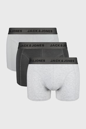 3PACK Bambusowe bokserki JACK AND JONES Annick