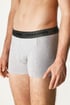 3PACK Bambusové boxerky JACK AND JONES Annick 3p12252801_box_08 - šedá