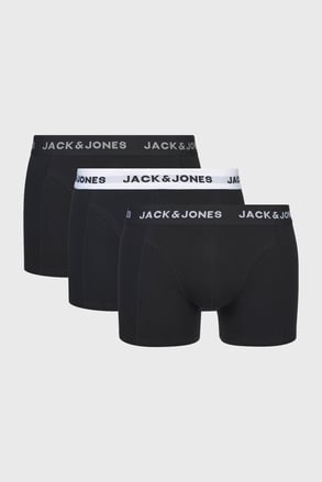 3PACK JACK AND JONES Solid II boxeralsó