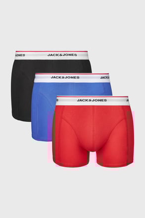 3PACK Bavlnené boxerky JACK AND JONES JACKayden 3PACK Bavlnené boxerky JACK AND JONES JACKayden