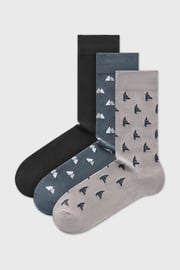 3PACK Ponožky JACK AND JONES JACTate vysoké