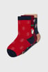3 PACK detských ponožiek name it Christmas 3p13211374_pon_02