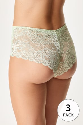 3PACK French knickers ONLY Chloe Lace