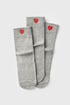 3PACK Κάλτσες ONLY ONLTine Heart Tennis 3p15316610_pon_05