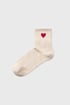 3 PACK Ponožky ONLY Heart členkové 3p15316648_pon_03 - viacfarebná