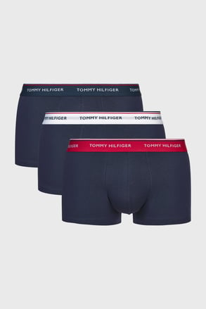 3 PACK boxerek Tommy Hilfiger Premium Essentials s kratší nohavičkou