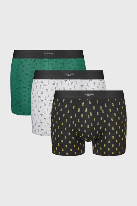 3PACK Bombažne boksarice Jace