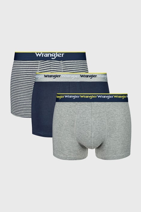 3PACK Bombažne boksarice Wrangler Sand 3PACK Bombažne boksarice Wrangler Sand