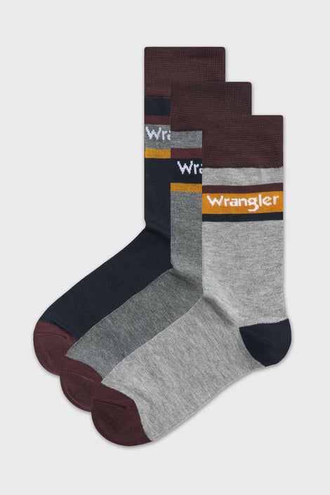 3PACK Skarpetki Wrangler Bayne wysokie 3PACK Skarpetki Wrangler Bayne wysokie