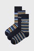 3 PACK Ponožky Wrangler Sweeney vysoké 3p25107_pon_01 - viacfarebná