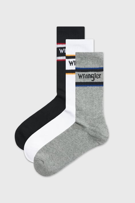 3PACK Sportske čarape Wrangler Frew visoke 3PACK Sportske čarape Wrangler Frew visoke