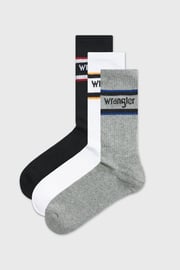 3PACK Sportovní ponožky Wrangler Frew vysoké