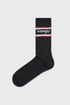 3 PACK Športové ponožky Wrangler Frew vysoké 3p25111_pon_03 - čierno-biela