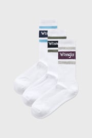 3 PACK Športové ponožky Wrangler Crossan vysoké