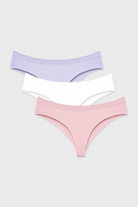 3PACK chilot brazilian Flexi fără cusături