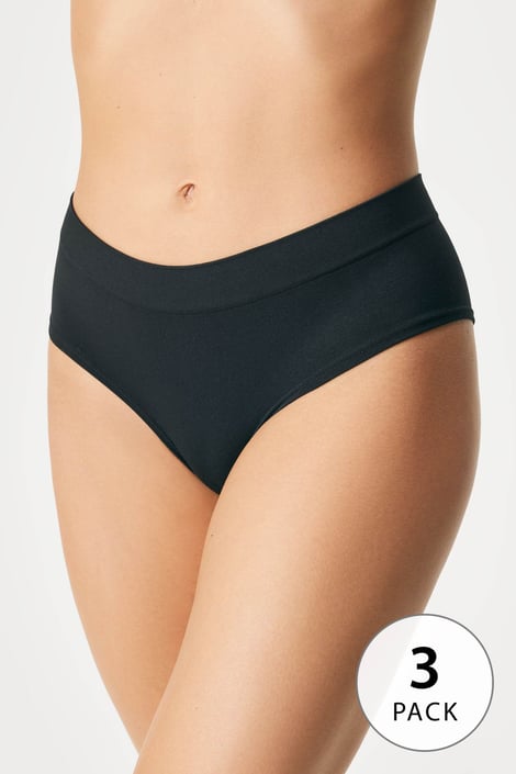 3PACK Klasične hlačke Flexi Hipster 3PACK Klasične hlačke Flexi Hipster