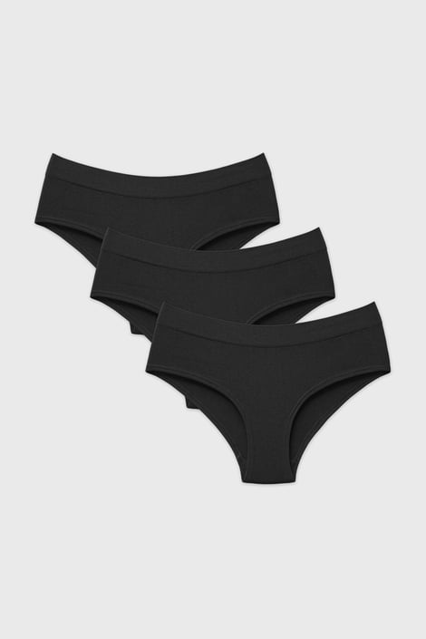 3PACK Chilot clasic Flexi Hipster fără cusături 3PACK Chilot clasic Flexi Hipster fără cusături