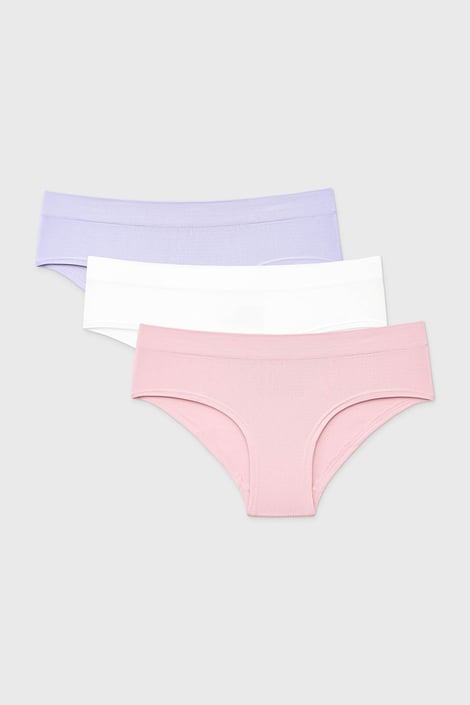 3PACK Hipster nohavičky Flexi bezšvové