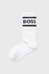 3PACK чорапи BOSS Rib Stripe 3p50469371_pon_07 - бял