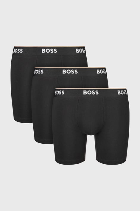 3PACK katoenen boxershorts BOSS Power Long