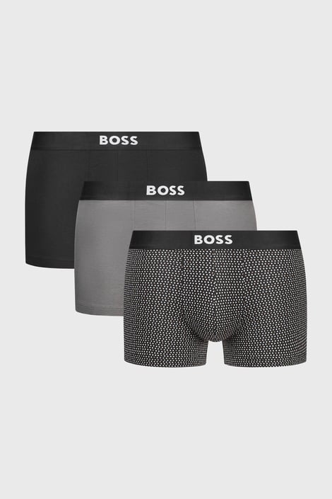 3PACK boxeri de bumbac BOSS One D