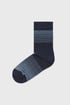 3 PACK Ponožky Stripe vysoké 3pA52_pon_02 - viacfarebná