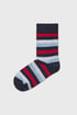 3er-PACK Socken Stripe hoch 3pA52_pon_04 - mehrfarbig