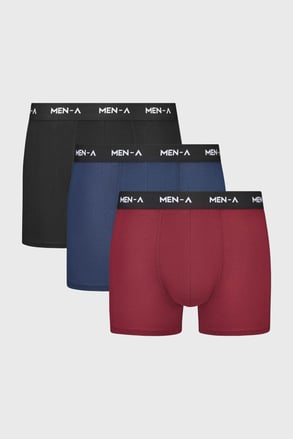 3PACK Bokserice od bambusa MEN-A Bernard II