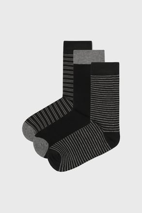 3 PACK visokih čarapa od bambusa MEN-A