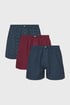 3PACK Ohlapne boksarice MEN-A Sailor 3pATXmen_213_tre_09 - modra-rdeča