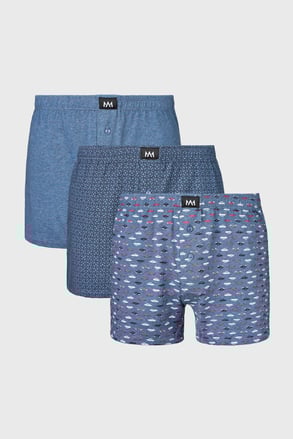 3PACK șorți MEN-A Car 3PACK șorți MEN-A Car