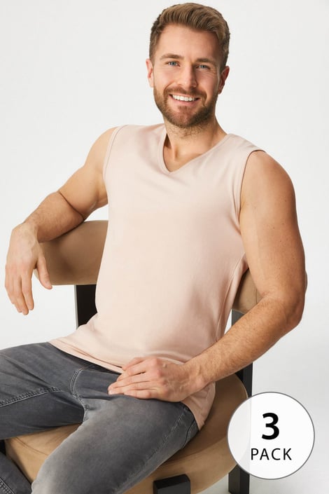 3PACK MEN-A Oto II pamut trikó
