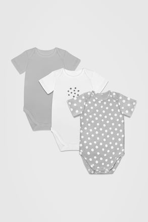 3 PACK DIM Pois II csecsemő body 3 PACK DIM Pois II csecsemő body
