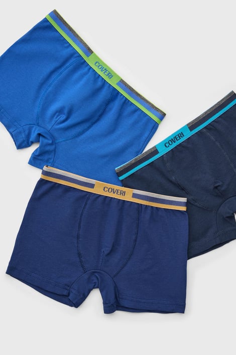 3PACK Chlapčenské boxerky Royal Blu