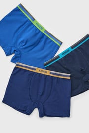 3PACK Chlapčenské boxerky Royal Blu