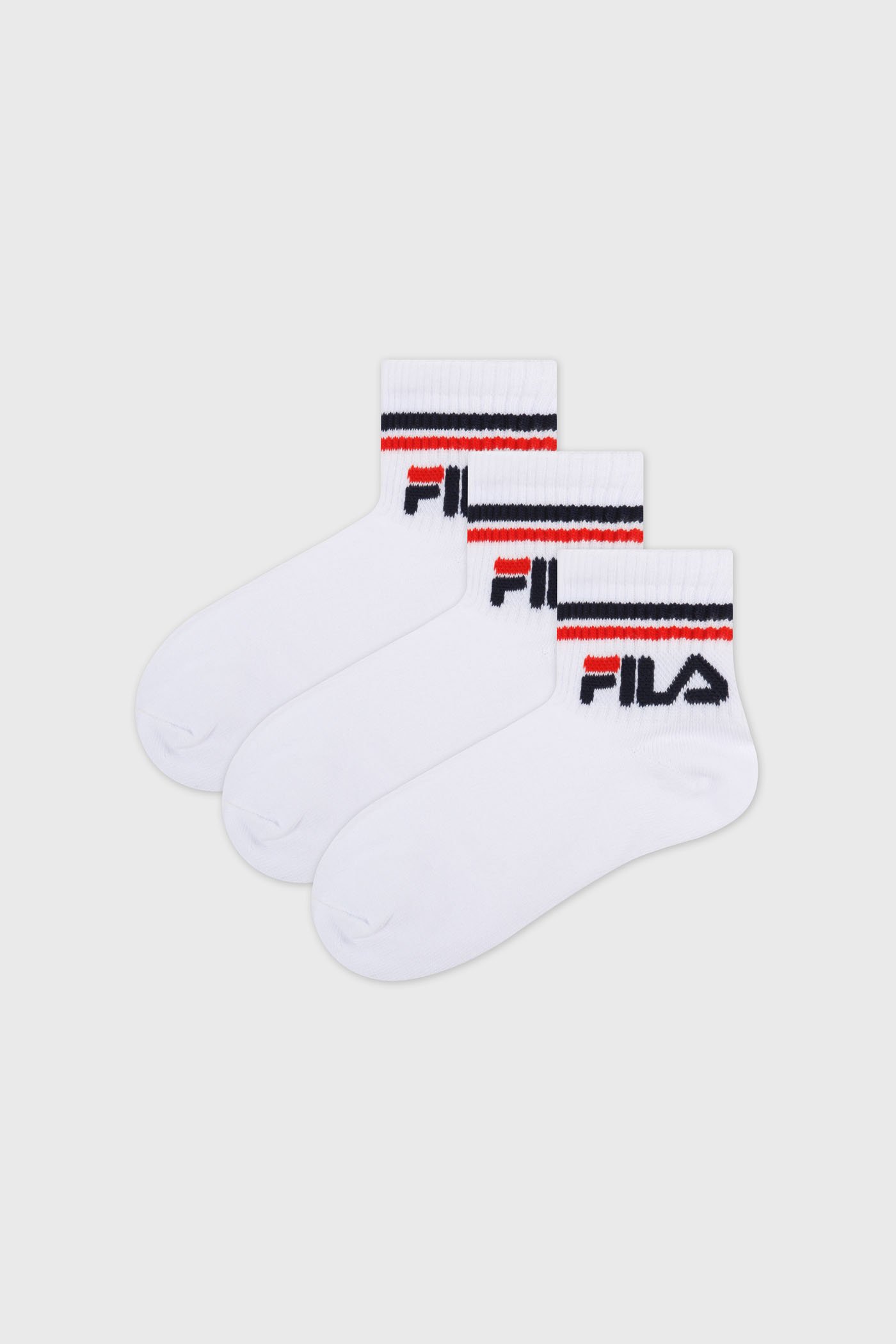 3 PACK Detské ponožky FILA Plain | Astratex.sk