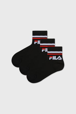 3PACK Dětské ponožky FILA Plain