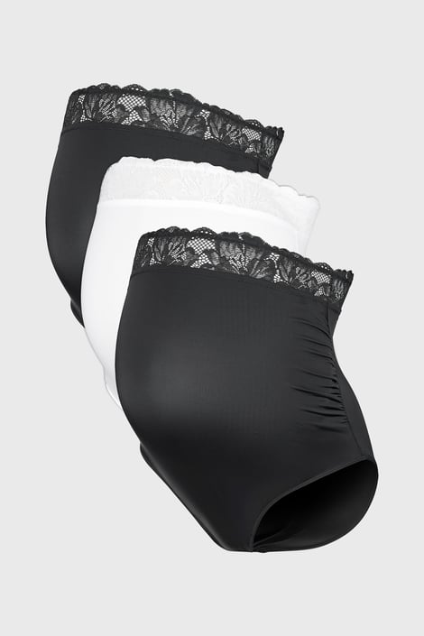 3PACK Κλασικό σλιπ εγκυμοσύνης Everleigh ψηλόμεσο 3PACK Κλασικό σλιπ εγκυμοσύνης Everleigh ψηλόμεσο