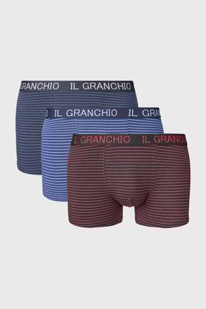 3PACK Bavlněné boxerky Johny