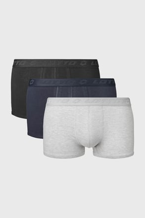 3PACK Harry pamut boxeralsó