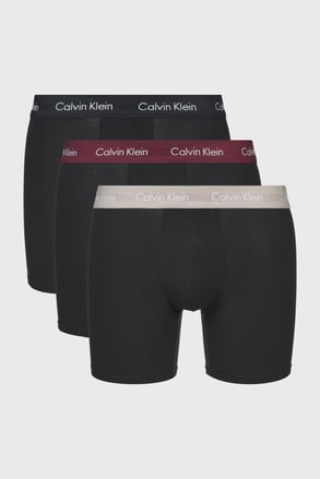 3PACK Boxeri Calvin Klein Cotton Stretch