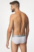 3 PACK Slipy Calvin Klein Steel Cotton 3pNB3129A_sli_07 - čierno-sivá