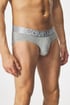 3er-PACK Slip Calvin Klein  Steel Cotton 3pNB3129A_sli_09 - schwarz-grau